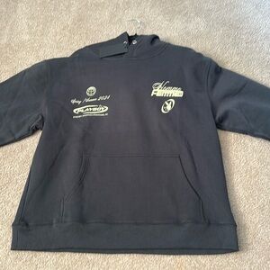 Homme Femme X Playboy black hoodie